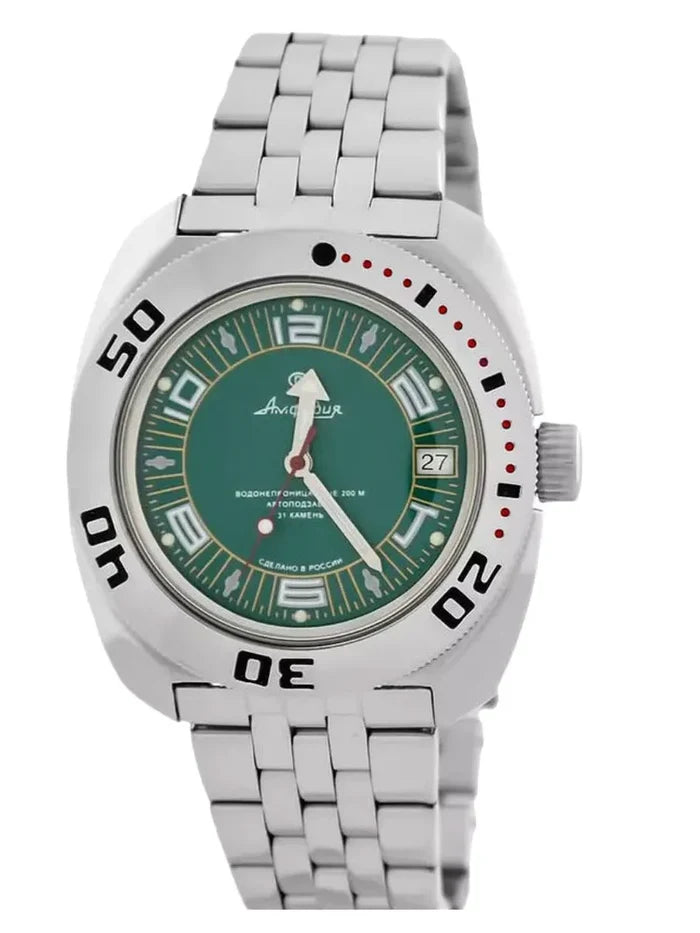 Vostok Amphibia 710405 Automatic Diver Watch| Scubadudestore