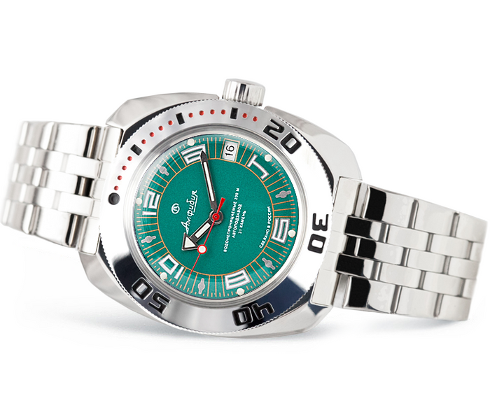 Vostok Amphibia 710405 Automatic Diver Watch| Scubadudestore
