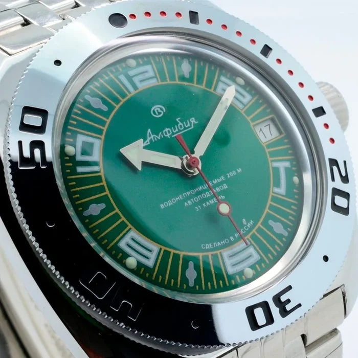 Vostok Amphibia 710405 Automatic Diver Watch| Scubadudestore