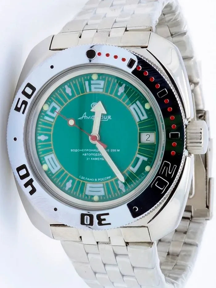 Vostok Amphibia 710405 Automatic Diver Watch| Scubadudestore