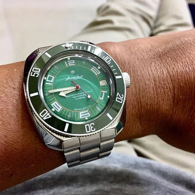 Vostok Amphibia 710405 Automatic Diver Watch| Scubadudestore