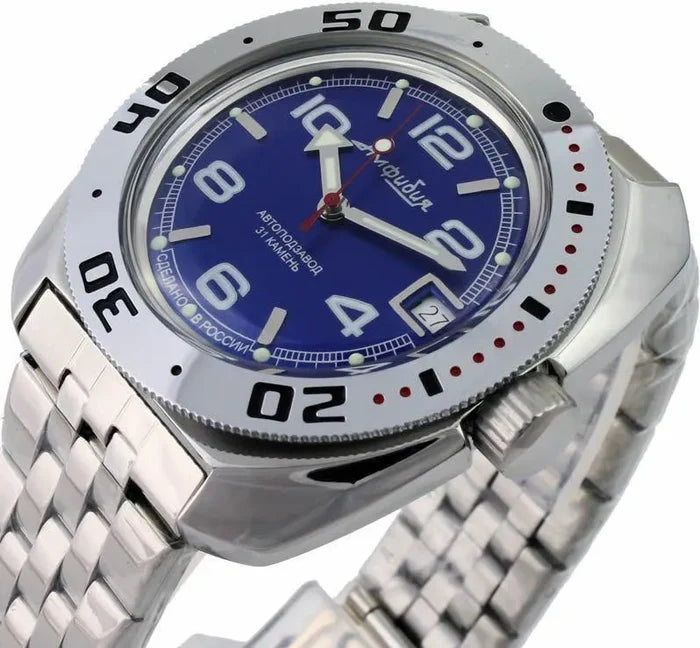 Vostok Amphibia 710432 Diver Watch | ScubaDudeStore