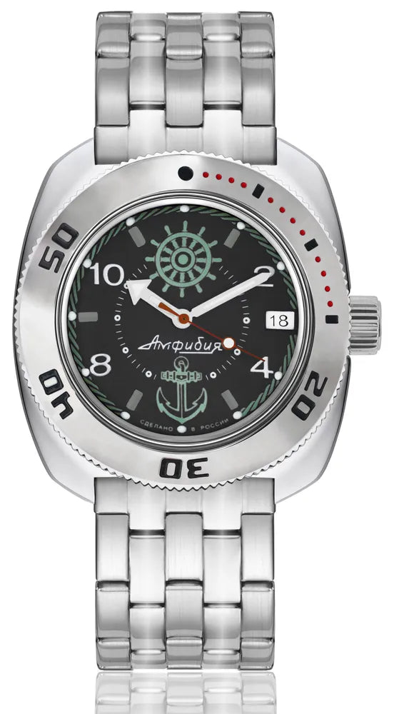 Vostok Amphibia 710526 Sea Captain Watch| Scubadudestore