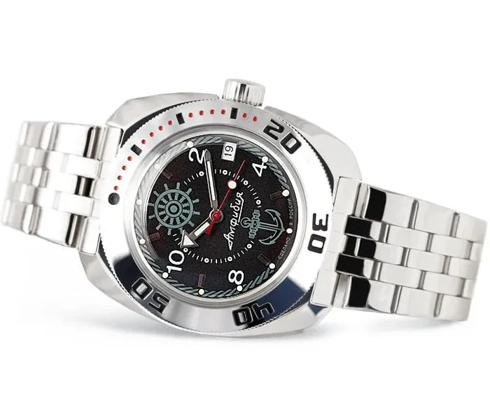 Vostok Amphibia 710526 Sea Captain Watch | Scubadudestore