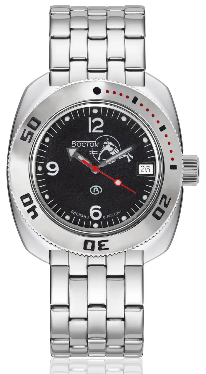 Vostok Amphibia 710634 Scuba Dude Watch | Scubadudestore