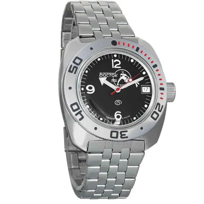 Vostok Amphibia 710634 Scuba Dude Watch | Scubadudestore