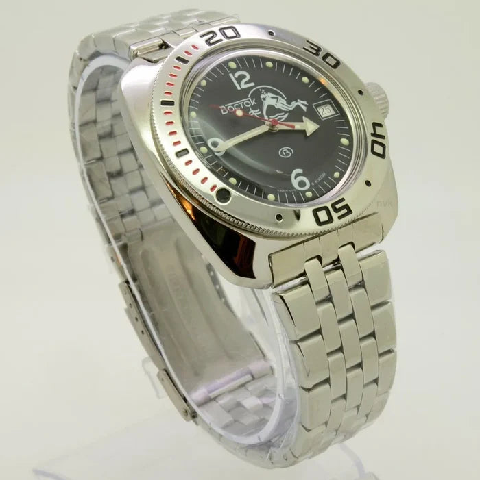 Vostok Amphibia 710634 Scuba Dude Watch | Scubadudestore