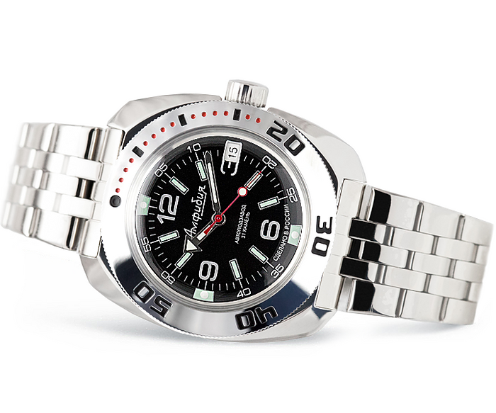 Vostok Amphibia 710640 Automatic Watch | Scubadudestore