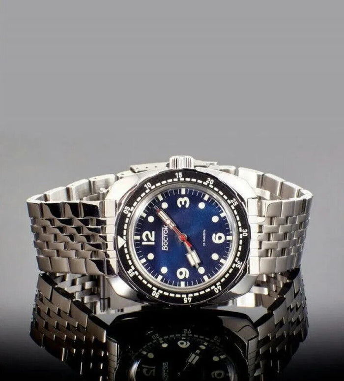 Vostok Amphibia 71068A Mechanical Automatic Watch | Scubadudestore