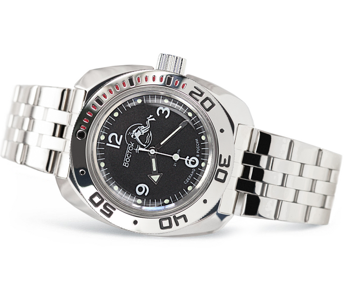 Vostok Amphibia 710919 Watch Scuba Dude Watch | Scubadudestore