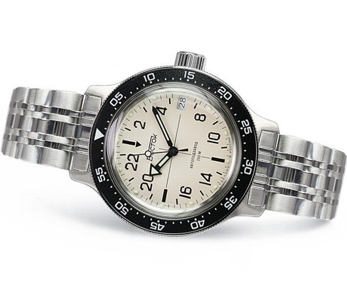 Vostok Amphibia 720074 Antarctica | Diver Watch | ScubaDudeStore
