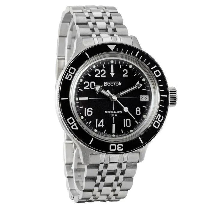 Vostok Amphibia 720076 Automatic 24-Hour Watch | Scubadudestore