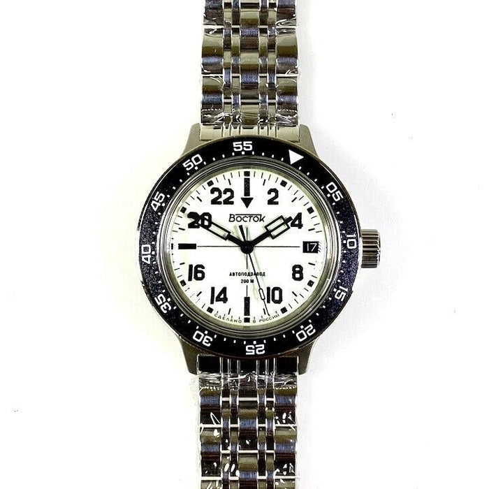 Vostok Amphibia 72014B 24-Hour Watch | Scubadudestore