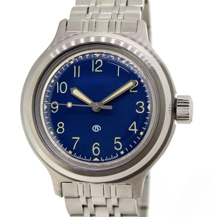 Vostok Amphibia 720888 Automatic Tank Watch | Scubadudestore