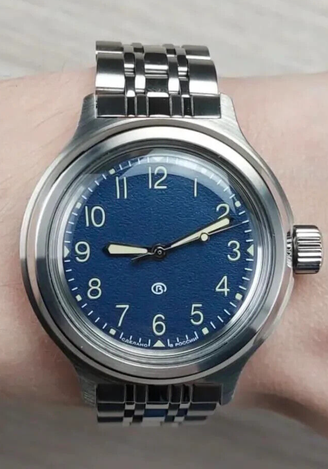 Vostok Amphibia 720888 Automatic Tank Watch | Scubadudestore