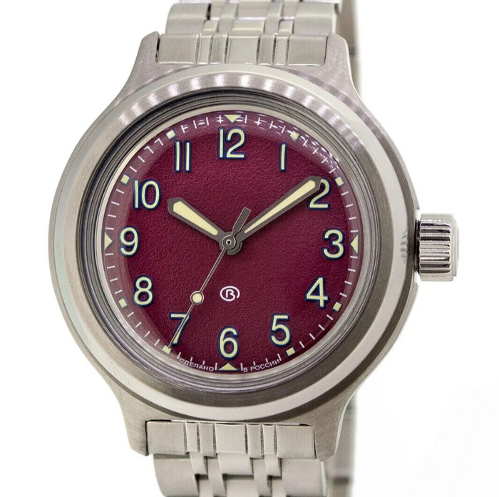 Vostok Amphibia 720890 Automatic Tank Watch | Scubadudestore
