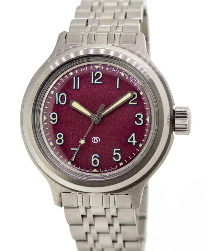 Vostok Amphibia 720890 Automatic Tank Watch | Scubadudestore