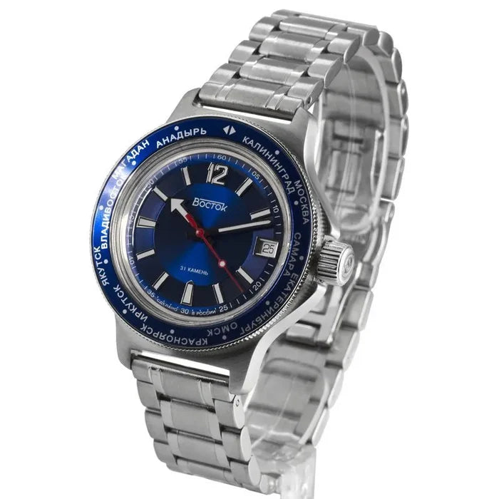 Vostok Amphibia 740015 Watch | Scubadudestore