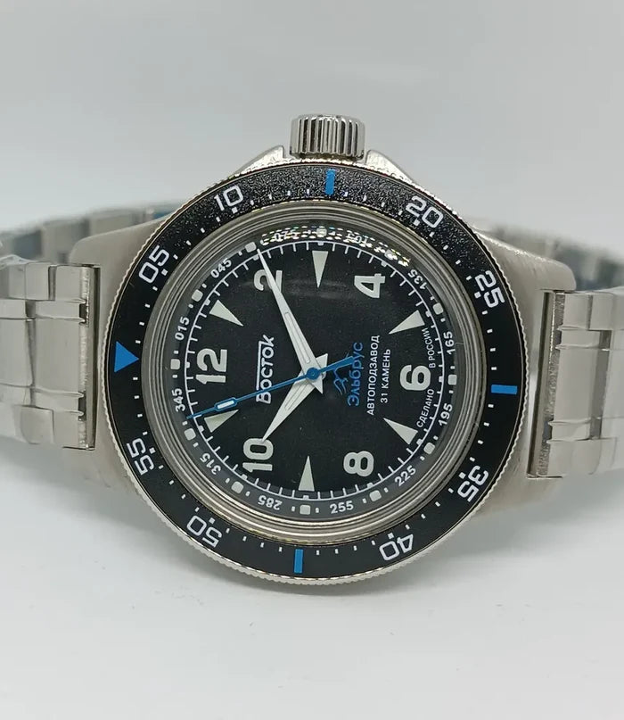 Vostok Amphibia 74042V Elbrus Watch | Scubadudestore