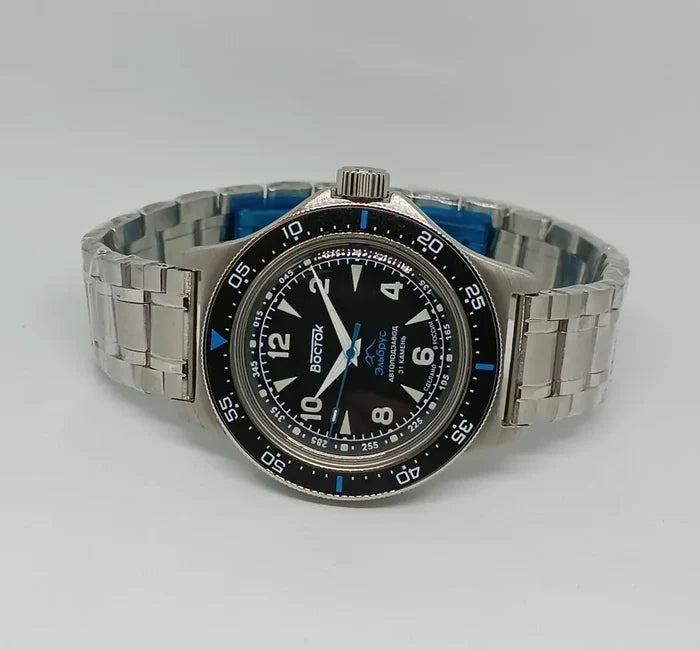 Vostok Amphibia 74042V Elbrus Watch | Scubadudestore
