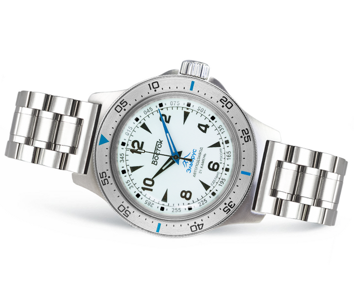 Vostok Amphibia 74043V Elbrus Watch | Scubadudestore