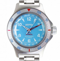 Vostok Amphibia 74044V Elbrus Watch | Scubadudestore