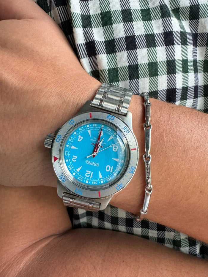 Vostok Amphibia 74044V Elbrus Watch | Scubadudestore