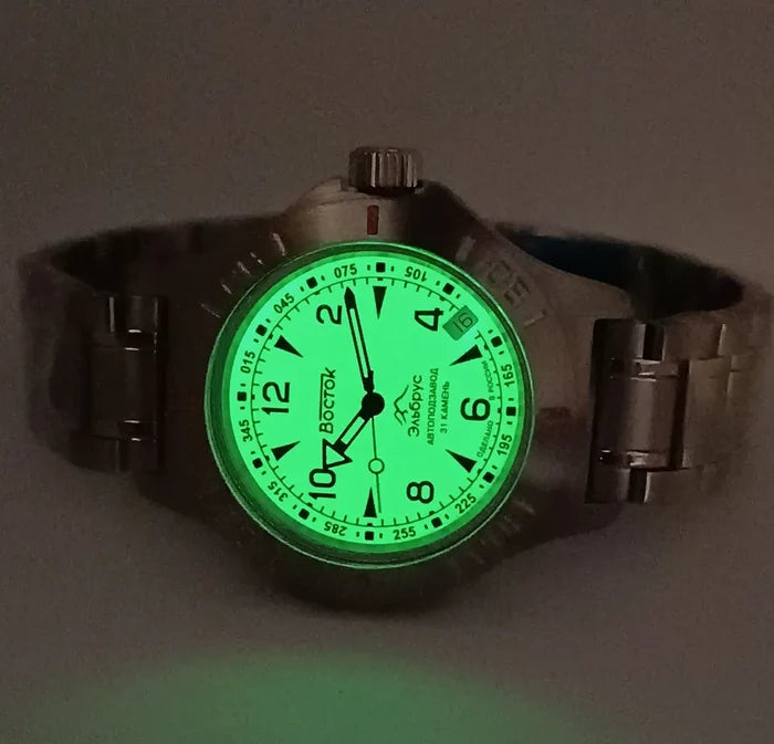 Vostok Amphibia 74090B Elbrus Mountain Watch | Scubadudestore