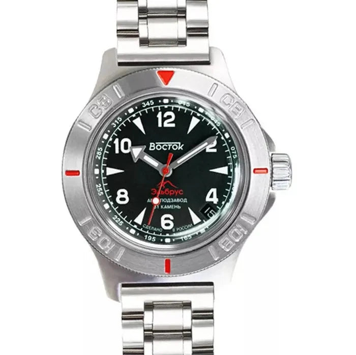 Vostok Amphibia 74092B Elbrus Watch | Scubadudestore