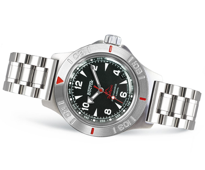 Vostok Amphibia 74092B Elbrus Mountain Watch | Scubadudestore