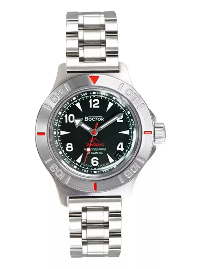 Vostok Amphibia 74092B Elbrus Watch | Scubadudestore