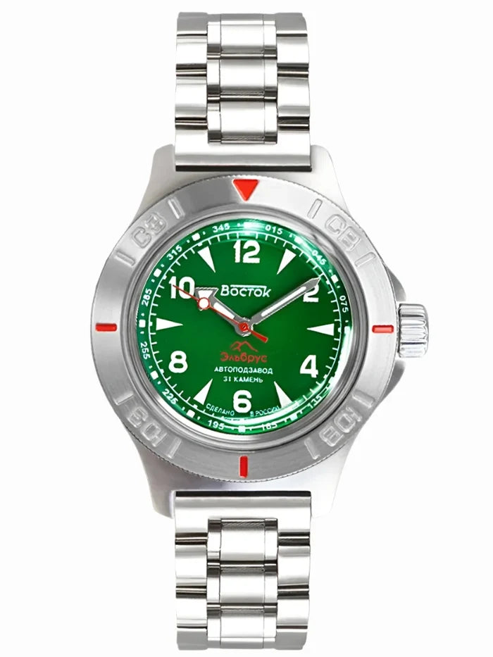 Vostok Amphibia 74093B Elbrus Mountain Watch | Scubadudestore