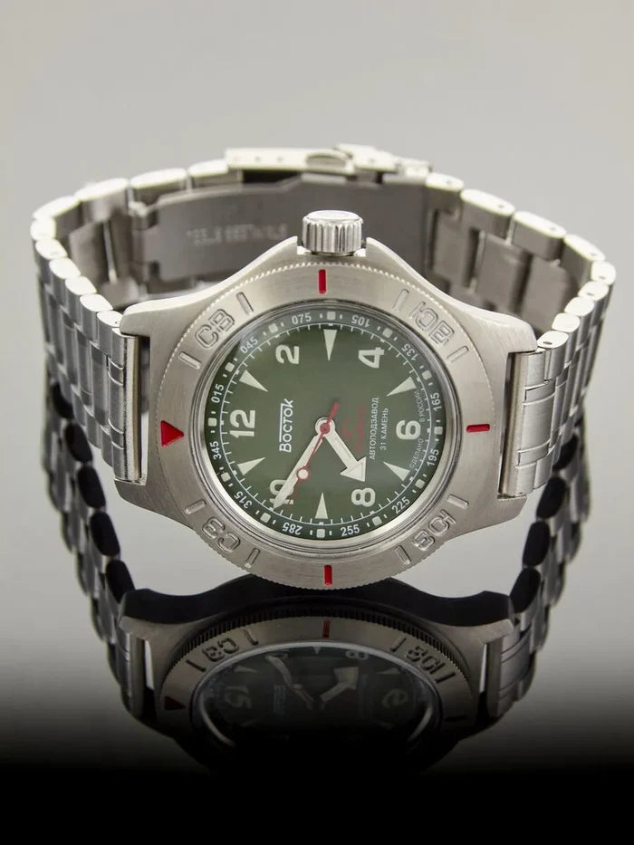 Vostok Amphibia 74093B Elbrus Mountain Watch | Scubadudestore