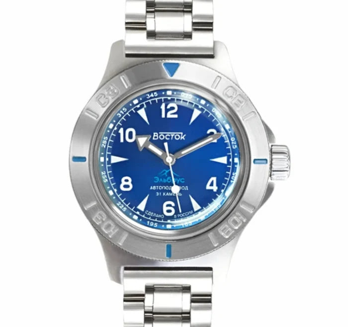 Vostok Amphibia 74094B Elbrus Mountain Watch | Scubadudestore