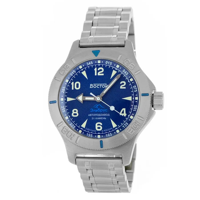Vostok Amphibia 74094B Elbrus Mountain Watch | Scubadudestore