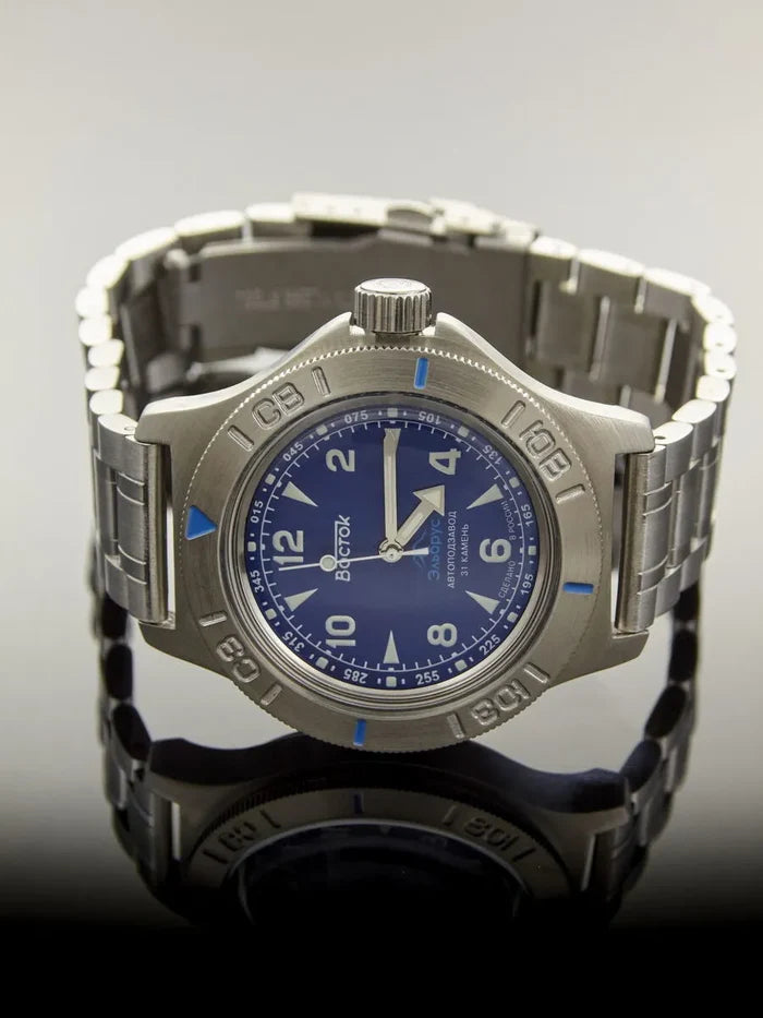 Vostok Amphibia 74094B Elbrus Mountain Watch | Scubadudestore
