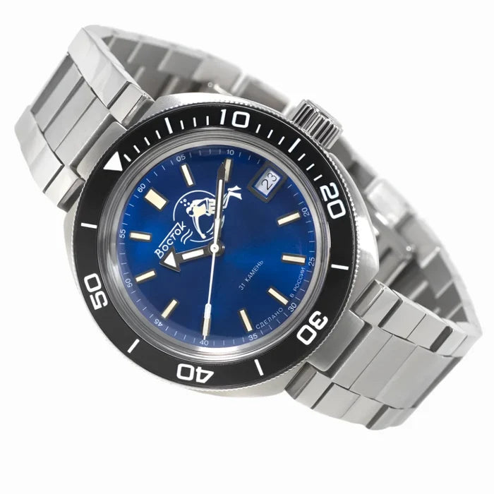Vostok Amphibia 78010A Scuba Dude Watch | ScubaDudeStore