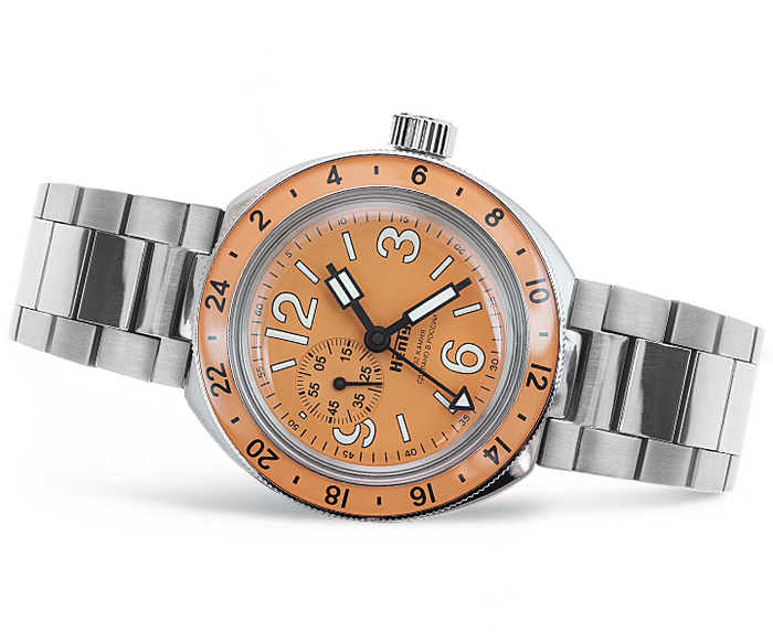 Vostok Amphibia 96075A NEPTUNE GMT Watch | Scubadudestore