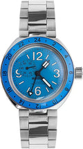 Vostok Amphibia 96076A Neptune GMT Watch | Scubadudestore
