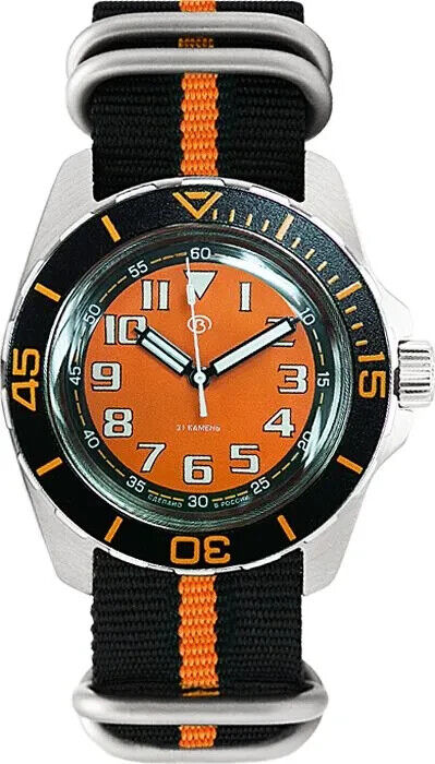 Vostok Amphibia Tourist 14034V Watch | Scubadudestore