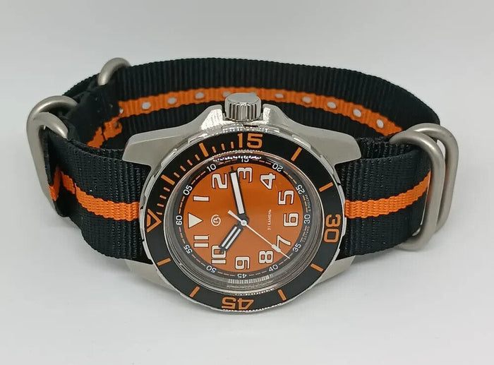 Vostok Amphibia Tourist 14034V Watch | Scubadudestore