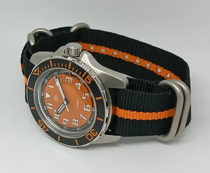 Vostok Amphibia Tourist 14034V Watch | Scubadudestore