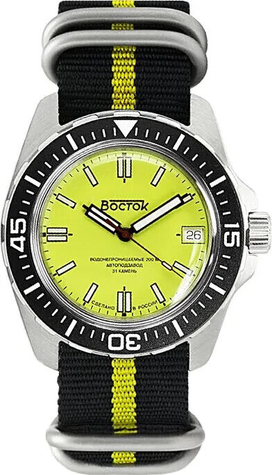 Vostok Amphibia Tourist 14050B Watch | Scubadudestore