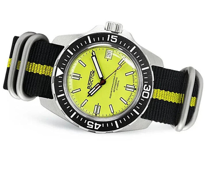 Vostok Amphibia Tourist 14050B Watch | Scubadudestore