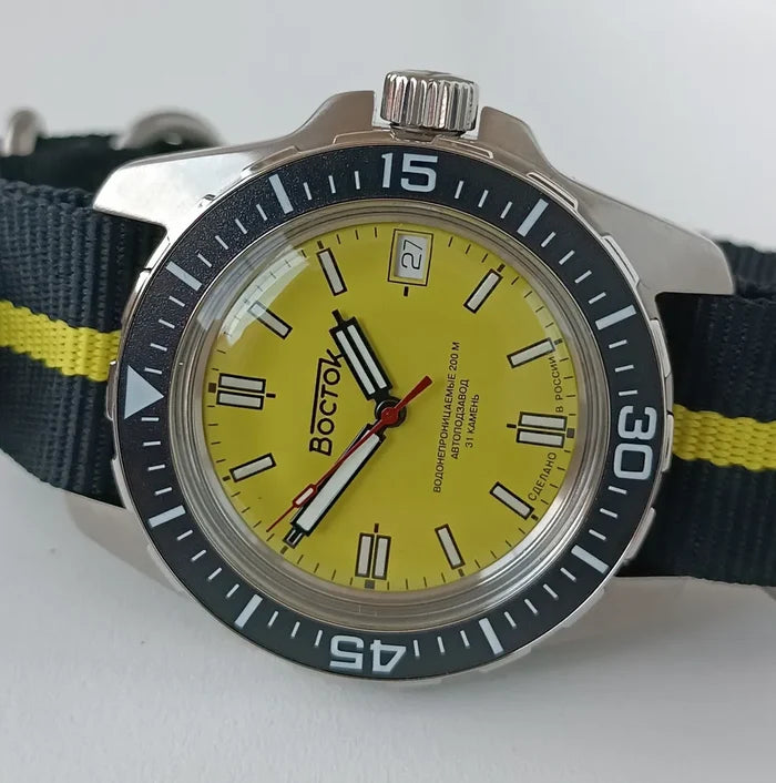 Vostok Amphibia Tourist 14050B Watch | Scubadudestore