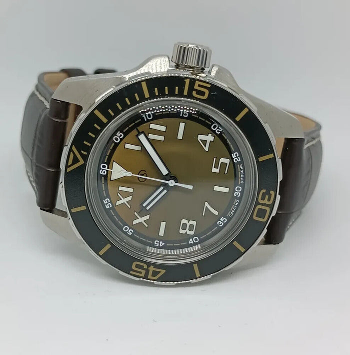 Vostok Amphibia Tourist 14064B Watch | Scubadudestore