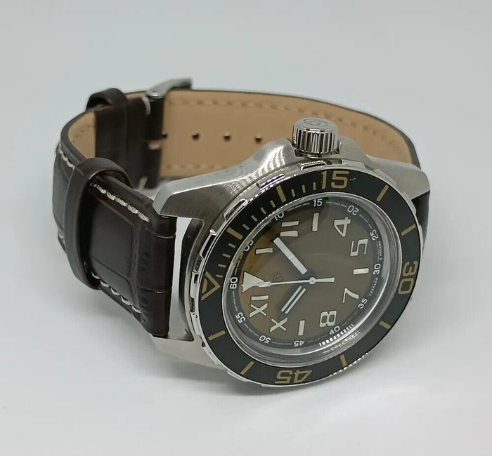 Vostok Amphibia Tourist 14064B Watch | Scubadudestore