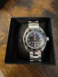 Vostok Komandirskie 02018A GMT Watch For Parts or Repair