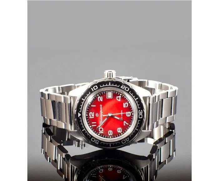 Vostok Komandirskie 02035A Mechanical Diver Watch | Scubadudestore