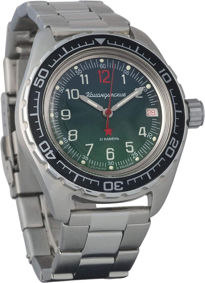Vostok Komandirskie 020711 Automatic Watch| Scubadudestore